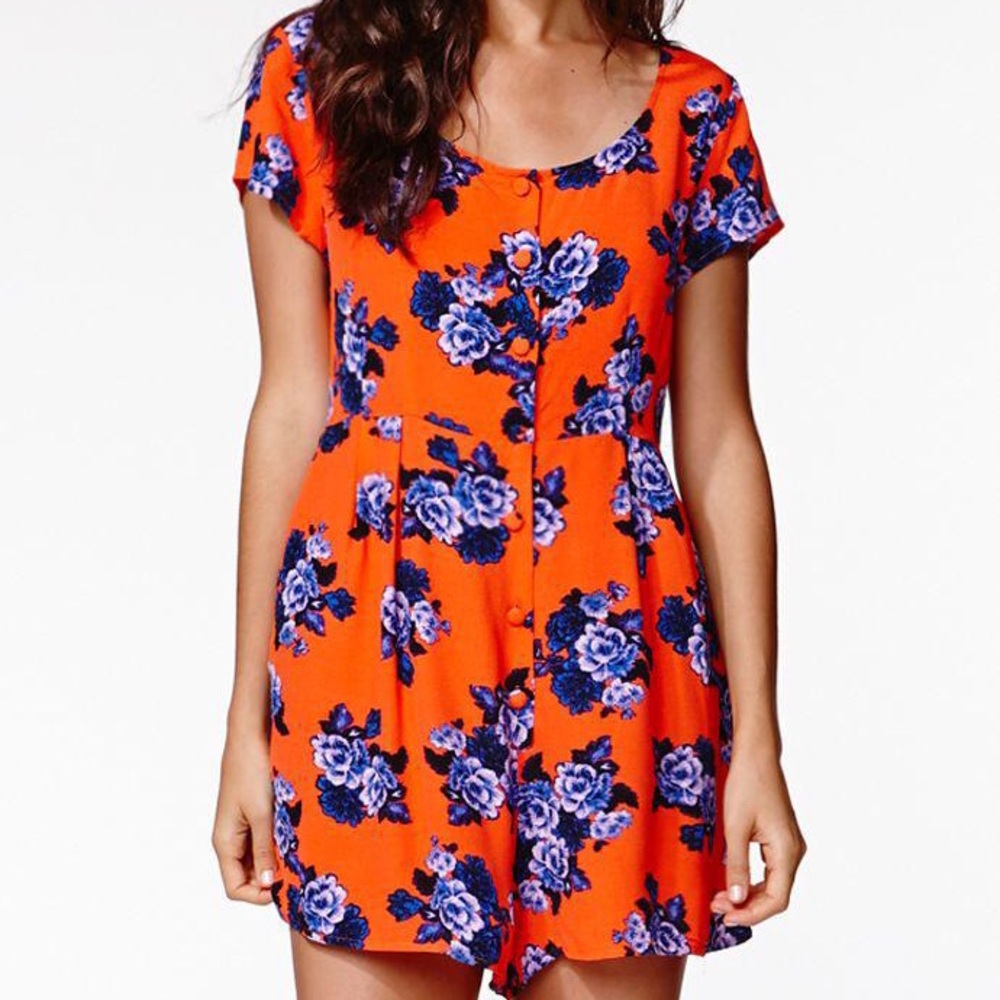 MINKPINK floral romper